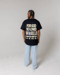 "For God So Loved The World" Tee: S