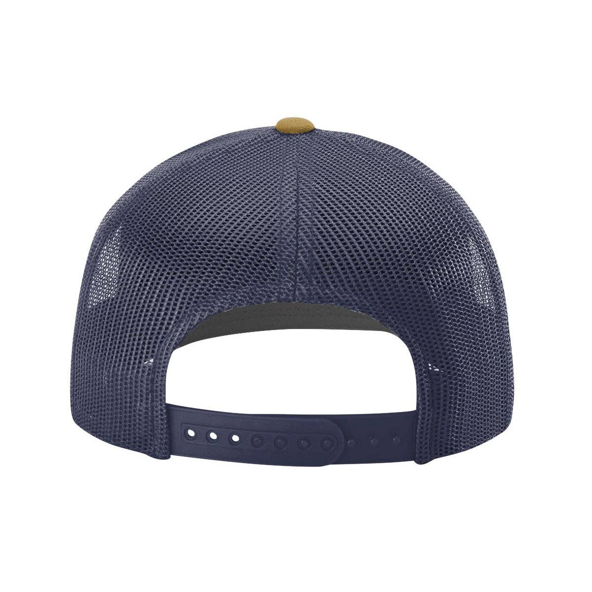 Richardson 112 Classic Premium Trucker Hat, Snapback Cap: Black/White