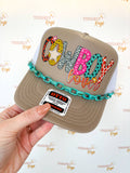 Cowboy Lover Trucker Hat: With Chain