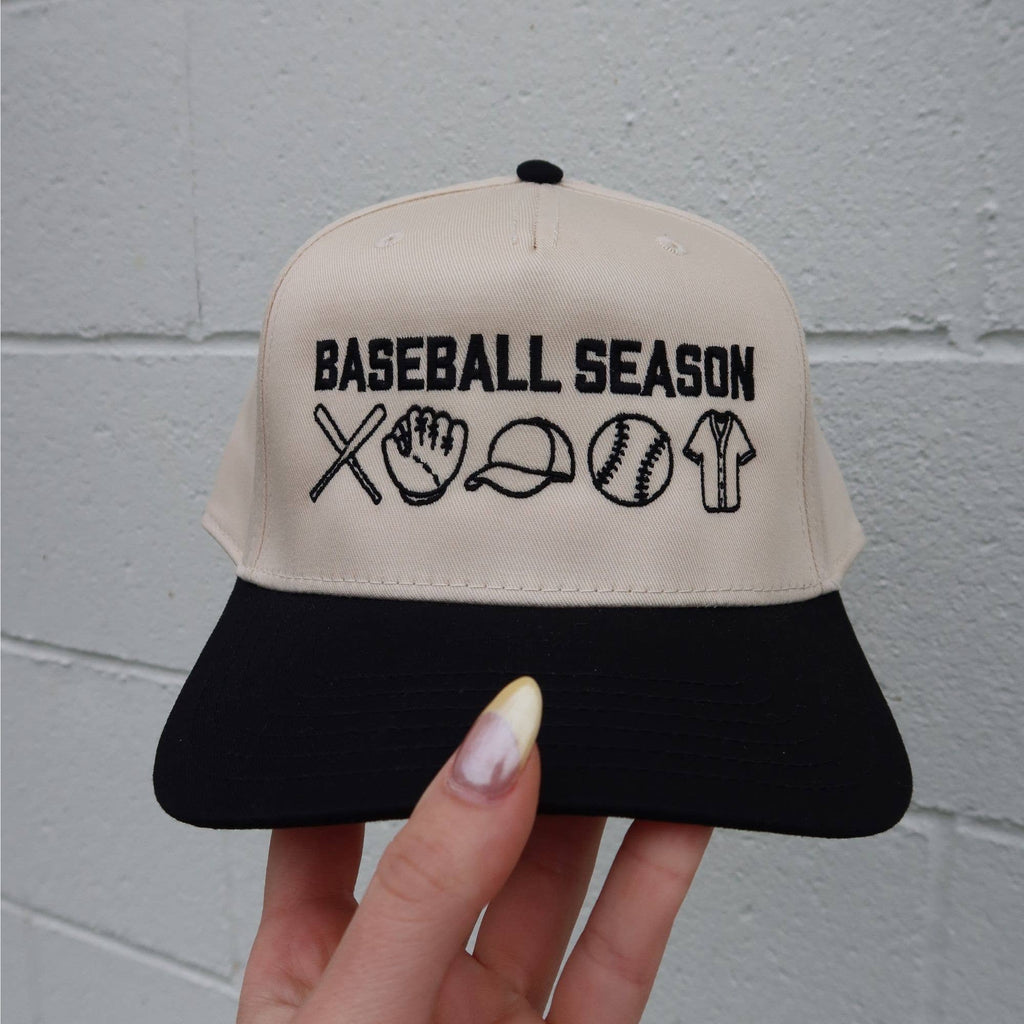Baseball Season Charms Vintage Trucker Hat